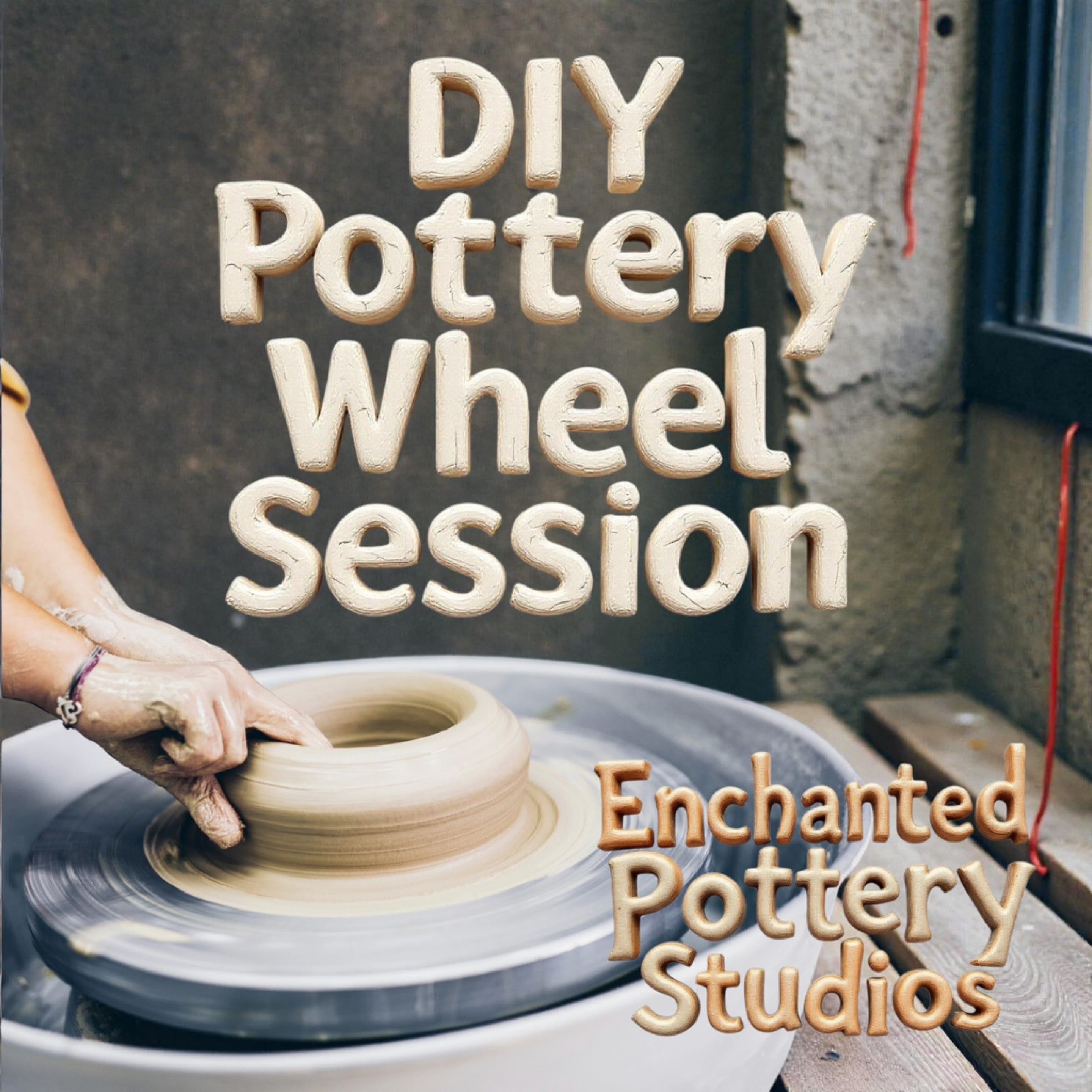 DIY Pottery Wheel Session | Enchanted Pottery Studios